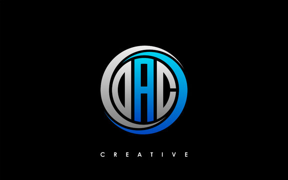 OAC Letter Initial Logo Design Template Vector Illustration