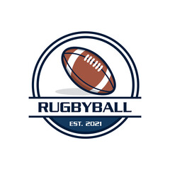 rugby logo , sport logo vector