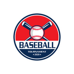 base ball logo , sport logo vector