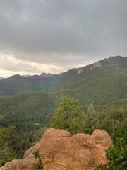 landscape with clouds