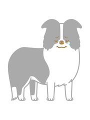 泣くボーダーコリー