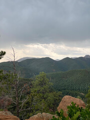 landscape with clouds