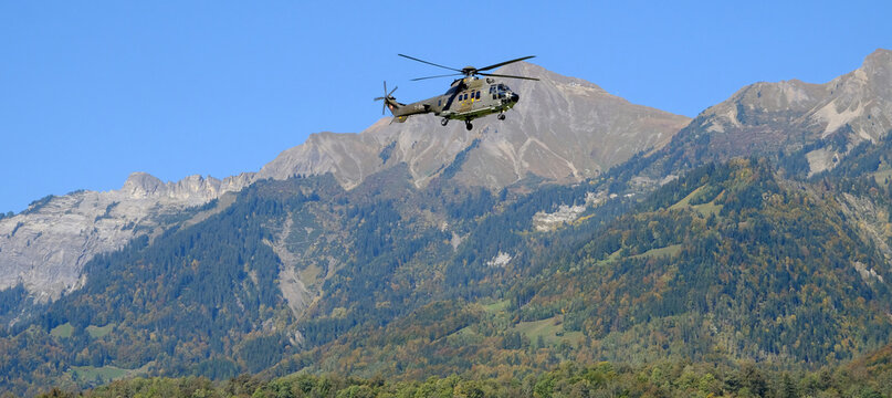 Eurocopter AS 532UL Cougar, Switzerland Air Force, Meiringen, Switzerland