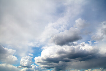 Clouds on the sky as a background.