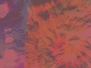 Boho Textures. Dark Exotic Print. Tie Dye Brush.