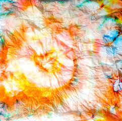 Tie Dye Batik Patterns. Colorful Dirty Grunge