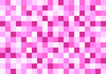 ピンクのモザイク