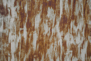 Grunge metal background covered  with scratches and cracks.  Rust Texture