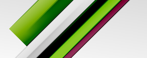 Color abstract lines trendy geometric background for business or technology presentation, internet poster or web brochure cover, wallpaper