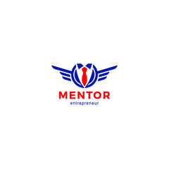 Fototapeta premium Mentor Entrepreneur Logo