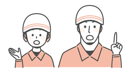 simple illustration of earthquake and people