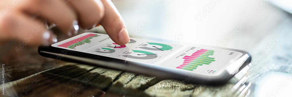 Poster Predictive Business KPI Data Technology Dashboard