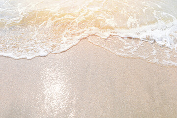 Fototapeta na wymiar sand on the beach natural use for background