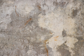 old plaster wall with vintage pattern