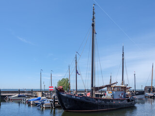 Urk Harbour, Flevoland Province, The Netherlands