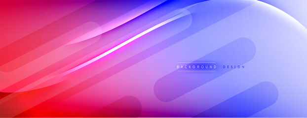 Abstract background. Shadow lines on bright shiny gradient background.