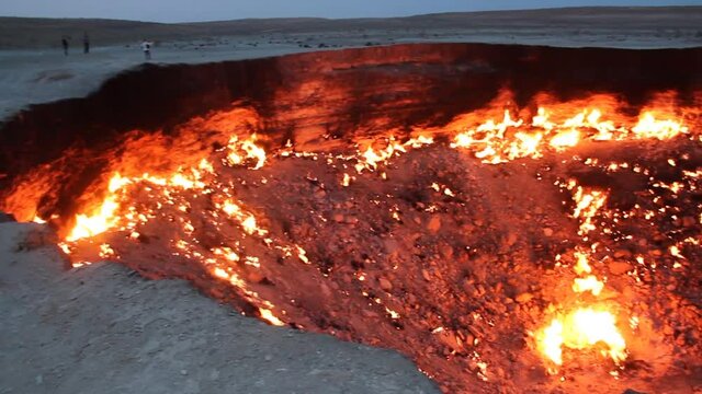 Darvaza Derweze gas crater Door to Hell