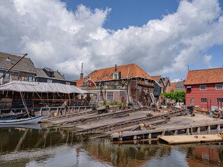 Historic Spakenburg Shipyard, Utrecht Province, The Netherlands