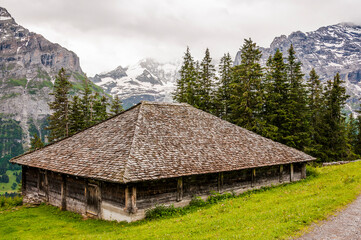 Grindelwald, Schreckhorn, unterer Grindelwaldgletscher, Eiger, Eigernordwand, Pfingstegg, Bort,...