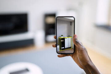 AR Mobile Phone Furniture Measurement App