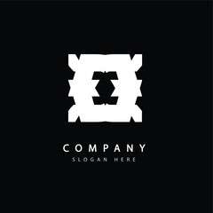 Simple illustration logo for financial company.