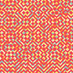 Abstract Geometric Pattern generative computational art illustration
