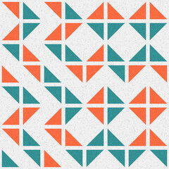 Abstract Geometric Pattern generative computational art illustration