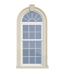 Classic Window Frame Isolated