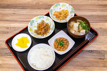 日本の朝食
