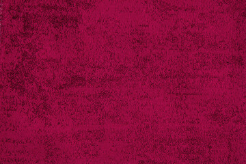 Soft Dark scarlet fabric background. Fabric with a non-uniform surface. Pattern for design.