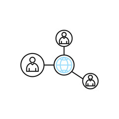 communication icons symbol vector elements for infographic web