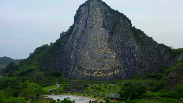 Buddha Mountain in Pattaya, Chonburi, Thailand