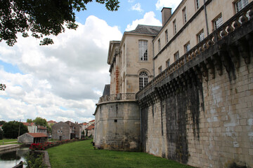 Fototapeta na wymiar stanislas' castle in commercy (france) 