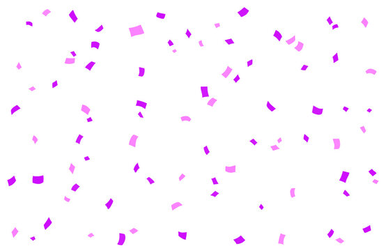 Purple Confetti Illustration