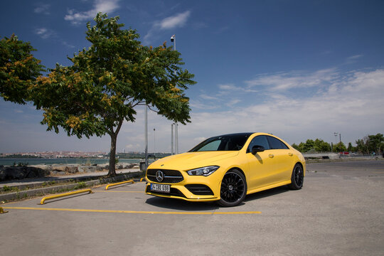 Mercedes CLA-Class is a series of subcompact executive cars manufactured by Mercedes-Benz.