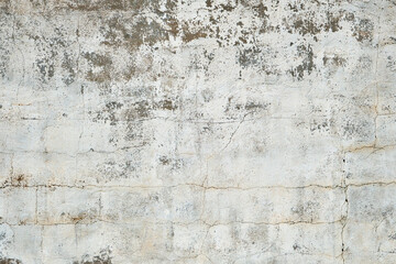 Old white grungy wall