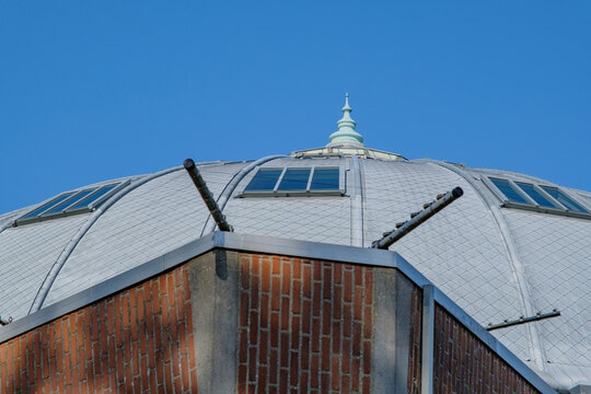 Former Dome prison constructed in 1886 in Breda, Noord-Brabant Province, The Netherlands