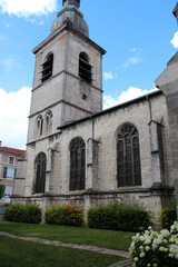 Fototapeta na wymiar saint-pantaléon church in commercy (france) 