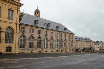 Fototapeta na wymiar stanislas' castle in lunéville (france) 