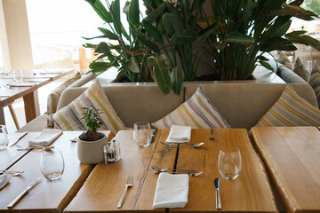 table and chairs on the terrace