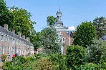 Foto auf Acrylglas Begijnhof (1270)  Breda, Noord-Brabant Province, The Netherlands © Holland-PhotostockNL