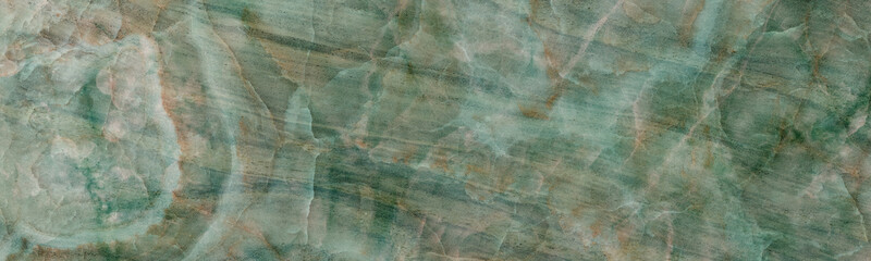 rustic green marble texture and background.