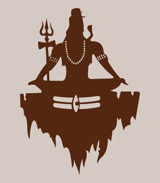 Illustration of Lord Shiva