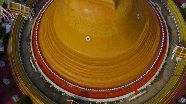 Wat Phra Pathom Chedi Ratchaworamahawihan or Wat Phra Pathommachedi Ratcha Wora Maha Wihan, in Nakhon Pathom, Thailand