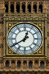 Fototapeta na wymiar Close up of Big Ben in London