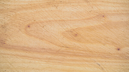 Close up plank wood table floor with natural pattern texture. Empty wooden board background.