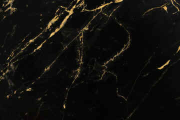 Black and white marble stone natural pattern texture with gold line background and use for interiors tile wallpaper luxury design