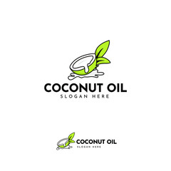 Logo cococnut drink, coconut beer, coconut time, coconut cream illustration simple design