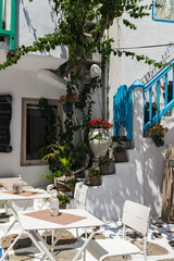 Iconic Streets and Architecture in Mykonos, Greece