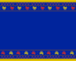 Fabric geometric textile pattern ikat